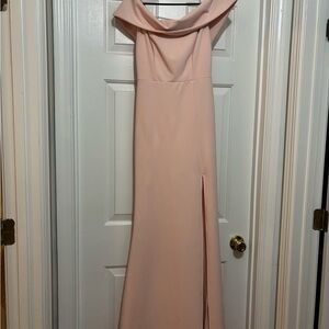 Windsor Strapless Blush Gown